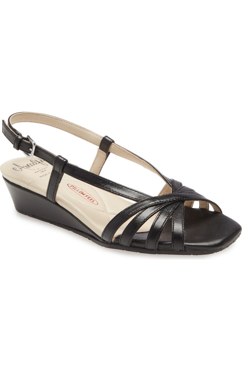 Amalfi by Rangoni Mark Wedge Sandal, Main, color,