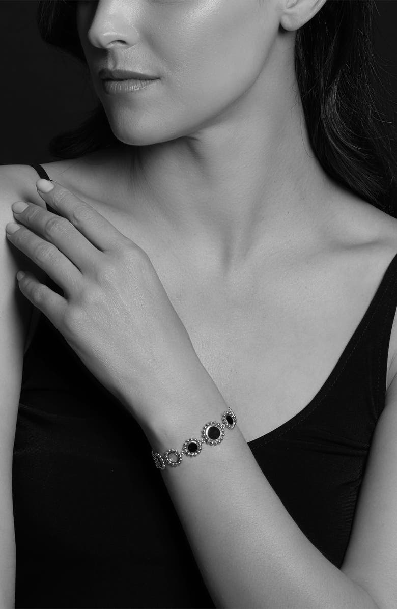 LAGOS Maya Circle Link Bracelet, Alternate, color, 