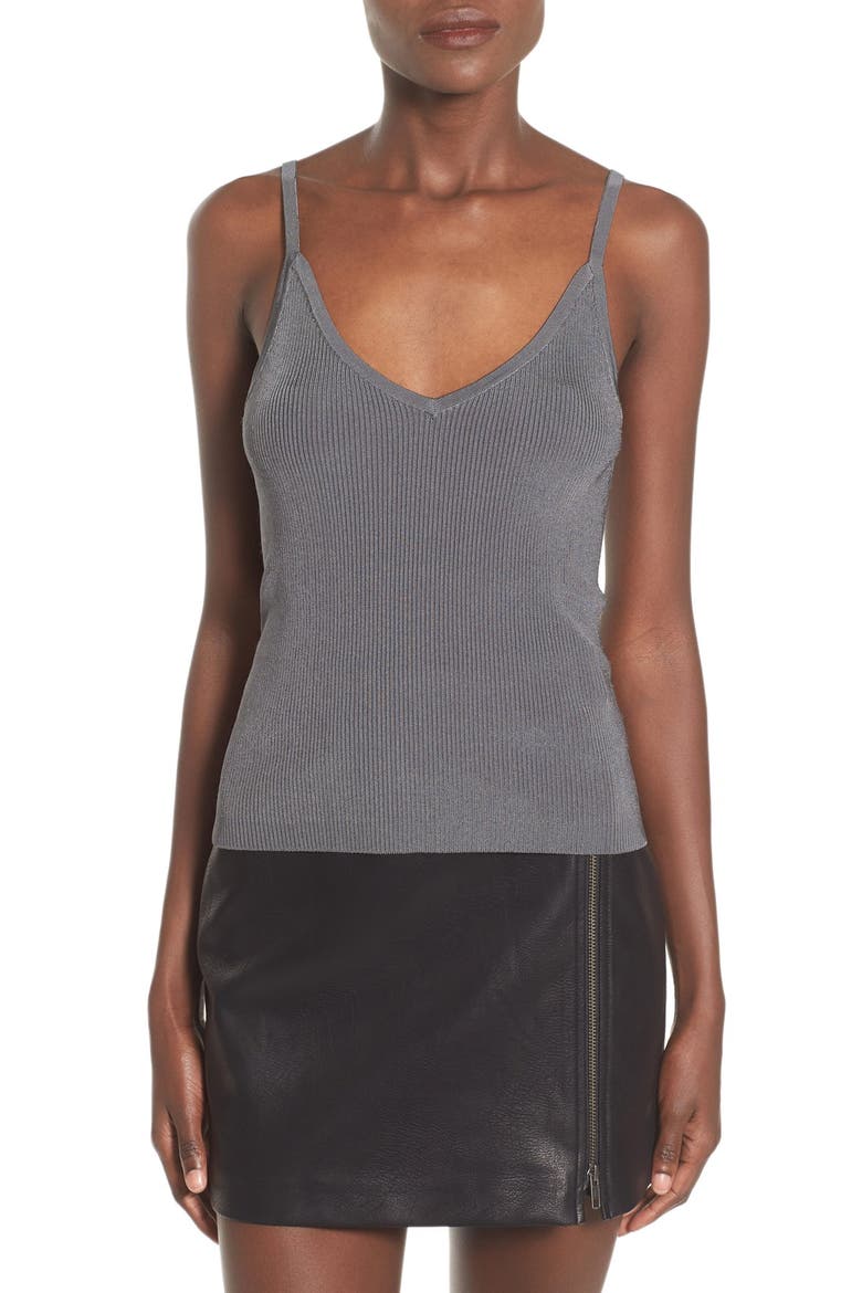 Rib Tank, Main, color, GREY EBONY
