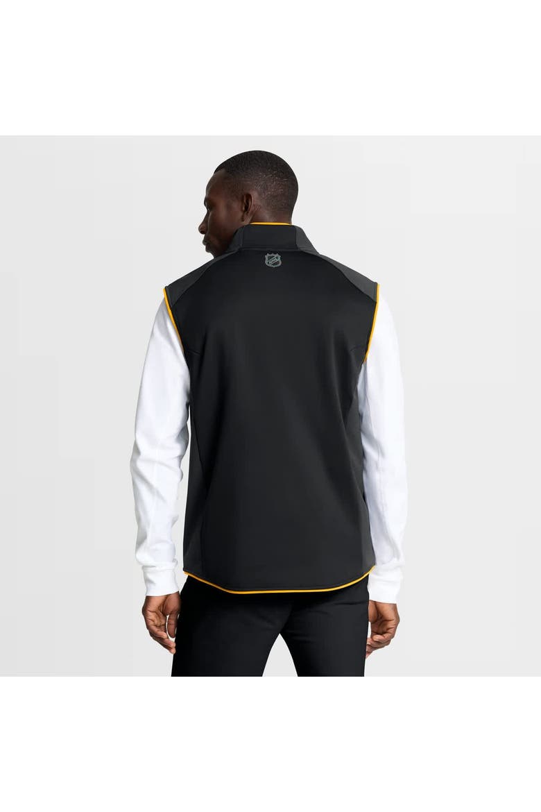Men's Fanatics Black Boston Bruins Authentic Pro Rink Full-Zip Vest, Alternate, color, Black