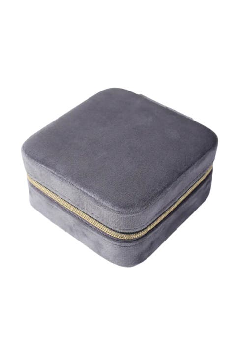 Velvet Square Jewelry Case