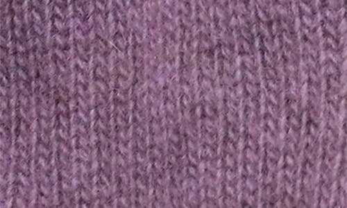 Portolano Solid Cashmere Beret In Purple