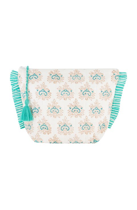 La Plage Ruffle Pouch