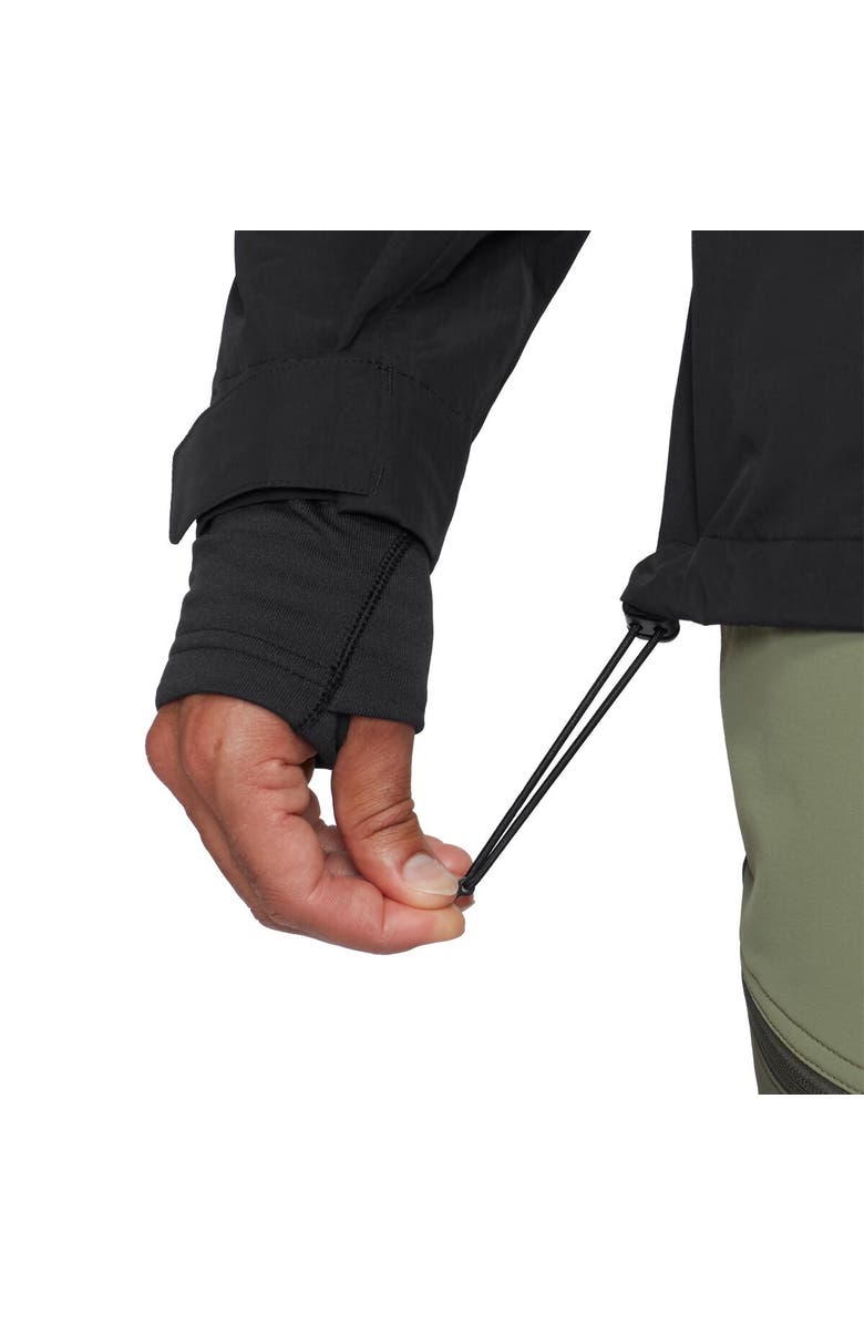 Mammut Crag Hs Hooded Jacket - Men's, Alternate, color, Black