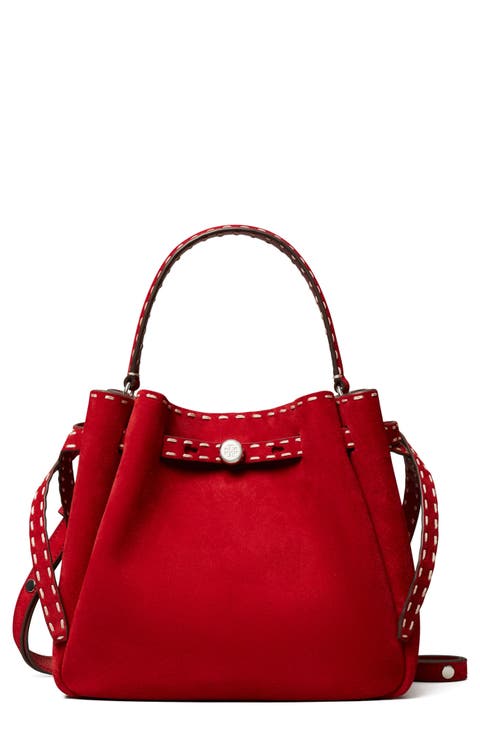 Romy Suede Bucket Bag