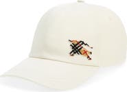 Burberry Knight Tropical Cotton Gabardine Baseball Cap