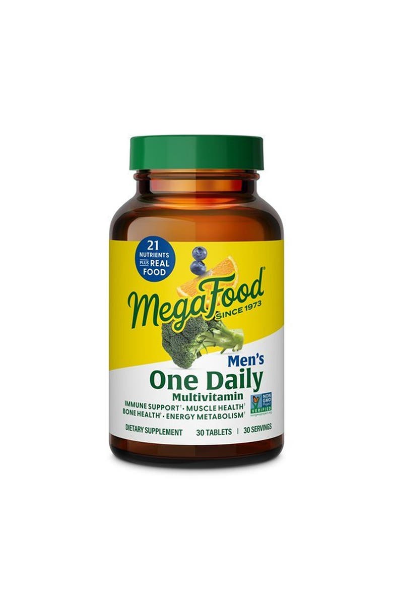 One Daily Multivitamin for Men with Methylated B12, Methylfolate for Muscle & Energy Metabolism, Vegetarian, 30 Tablets, Main, color, None