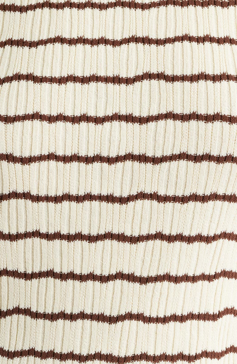 rag & bone Chiara Crewneck Rib Sweater, Alternate, color, Ivory