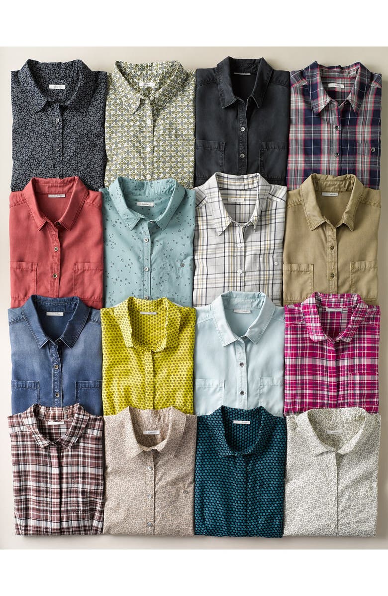 Halogen<sup>®</sup> Tencel<sup>®</sup> Denim Shirt, Main, color,