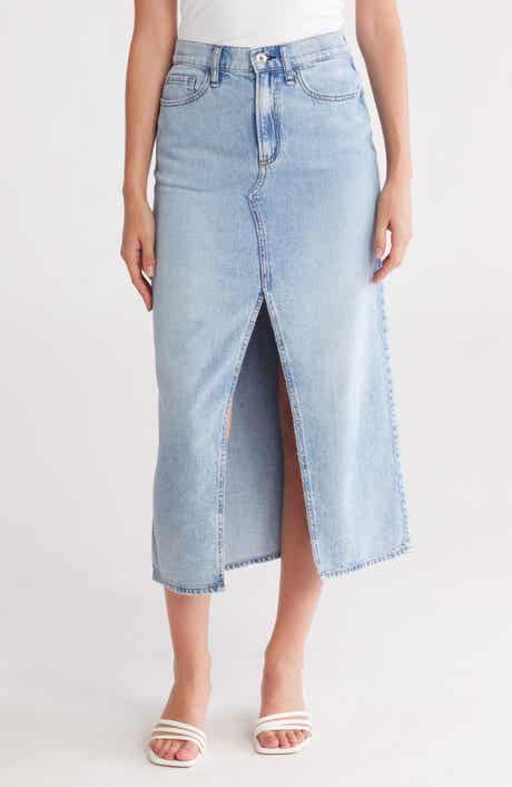 rag & bone Claire Denim Midi Skirt