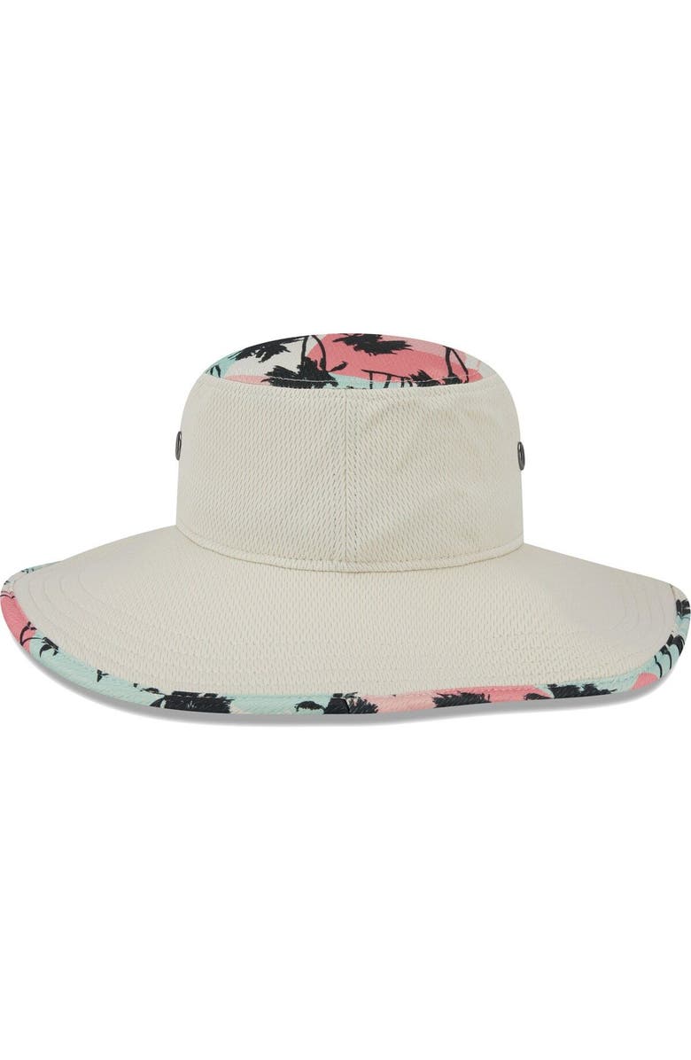 New Era Men's New Era Natural Chicago White Sox Retro Beachin' Bucket Hat, Alternate, color, 