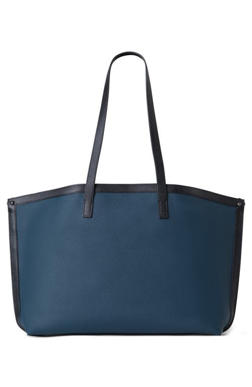 Akris Medium Ai Colorblock Leather Tote