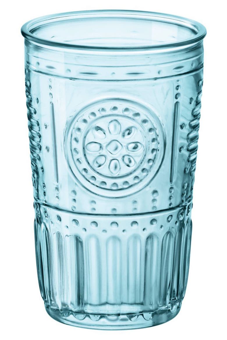Romantic Cooler Set of 4 Tumbler Glasses, Main, color, LIGHT BLUE
