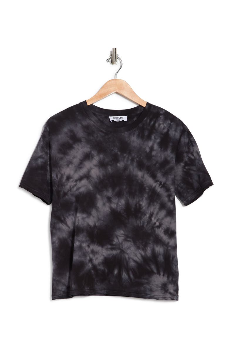 Double Zero Tie Dye Scoop Neck Tee, Alternate, color, 
