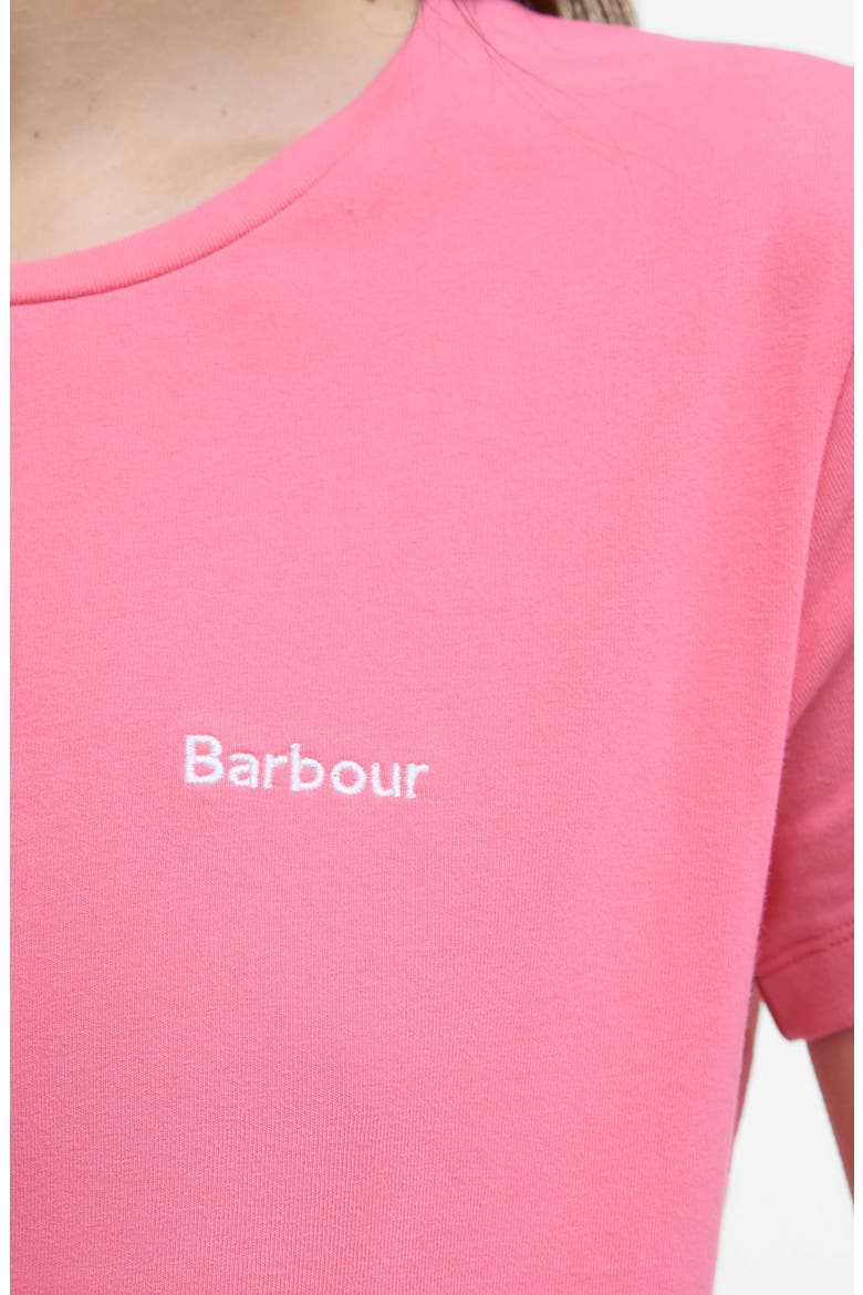 Saltford Embroidered Logo T-Shirt, Alternate, color, PINK PUNCH