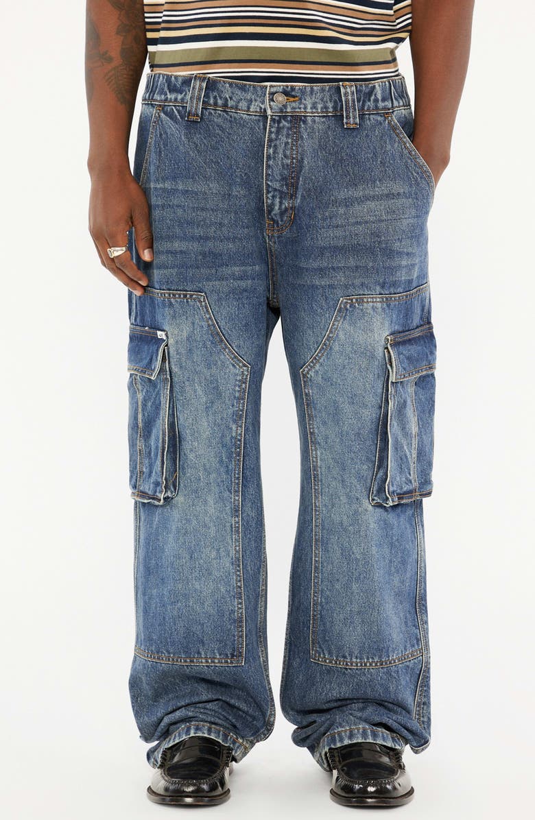 GUESS ORIGINALS Originals Cargo Jeans, Main, color, 