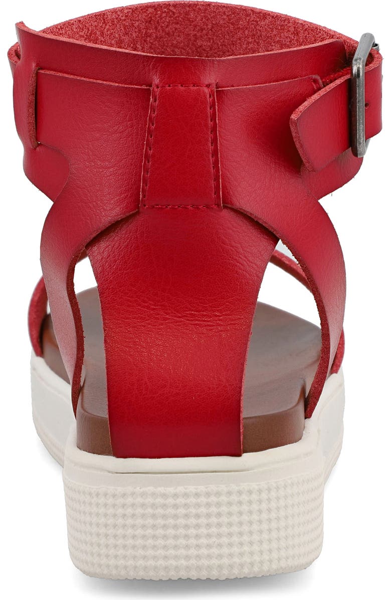 MIA Ellen Platform Sandal, Alternate, color, Red