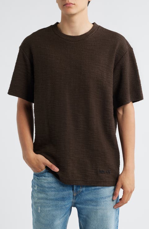 Nat 3520 Organic Cotton Blend Bouclé T-Shirt