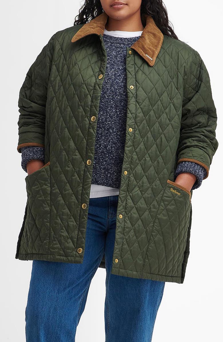 Barbour Liddesdale Quilted Jacket, Main, color,