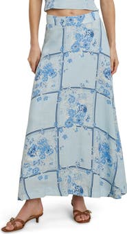 Favorite Daughter There For You Linen Maxi Skirt