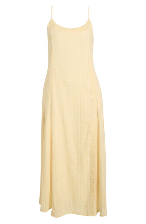 Meadow Embroidered Cotton Midi Sundress