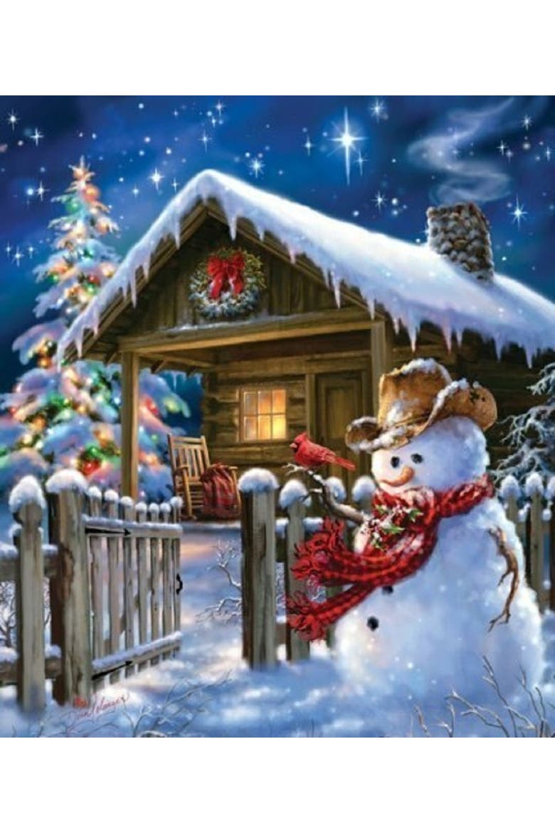 Christmas Cheer 550 piece Jigsaw Puzzle for Adults, Alternate, color, Multicolor
