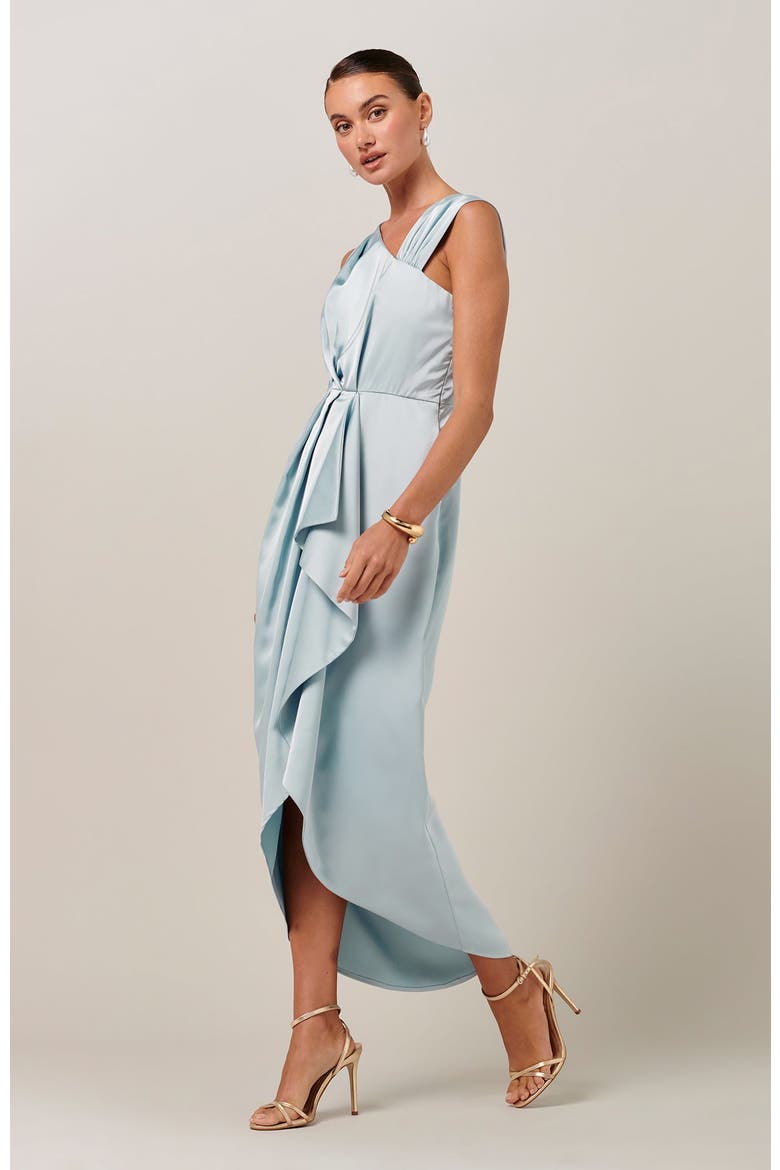 Capri Midi Dress, Alternate, color, Pale Blue