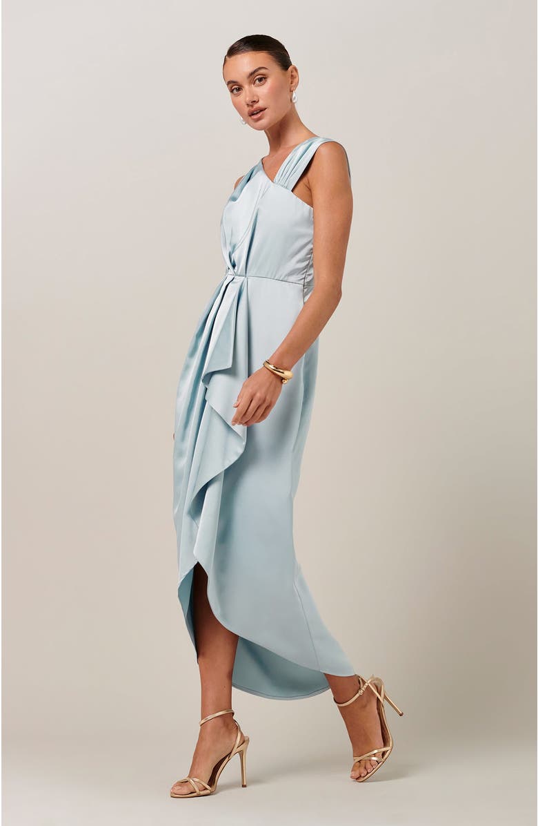 SAVEL Capri Midi Dress, Alternate, color, Pale Blue