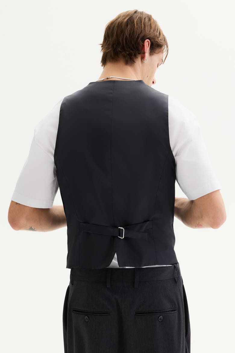 Slim Fit Suit Waistcoat, Alternate, color, Navy blue