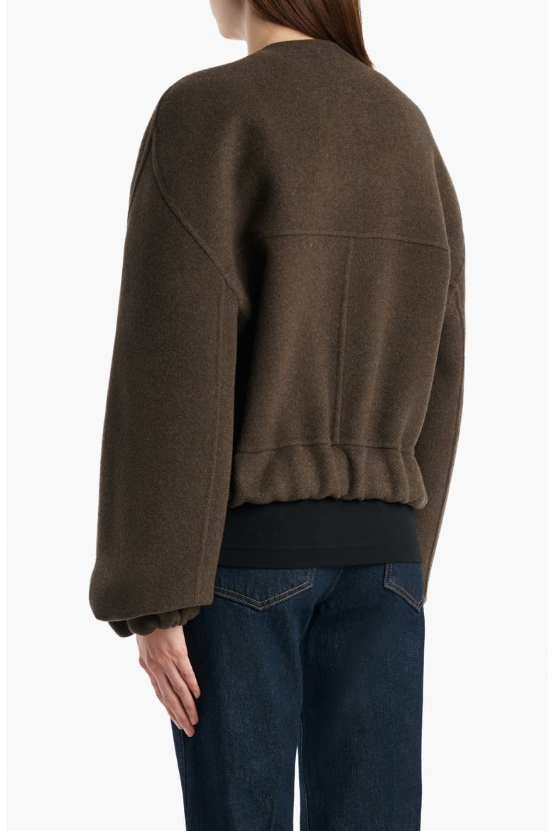 Cordan Wool Jacket, Alternate, color, ARMY MELANGE