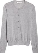 Johnstons of Elgin Honor Cashmere Crewneck Cardigan