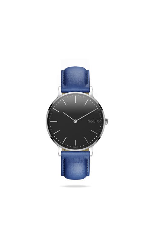 Solios Watches The Solar Classic | Black Dial