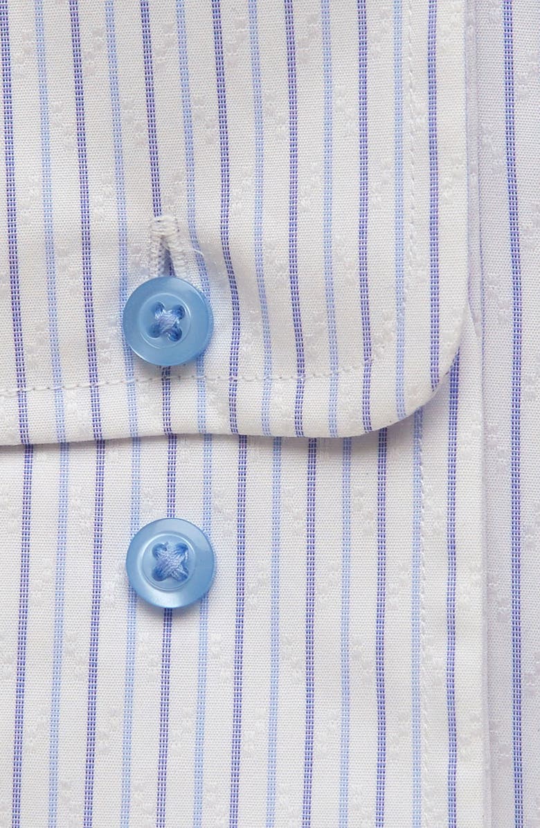 David Donahue Trim Fit Dress Shirt, Alternate, color,