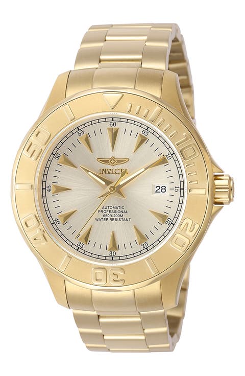 Signature Automatic Bracelet Watch, 47mm