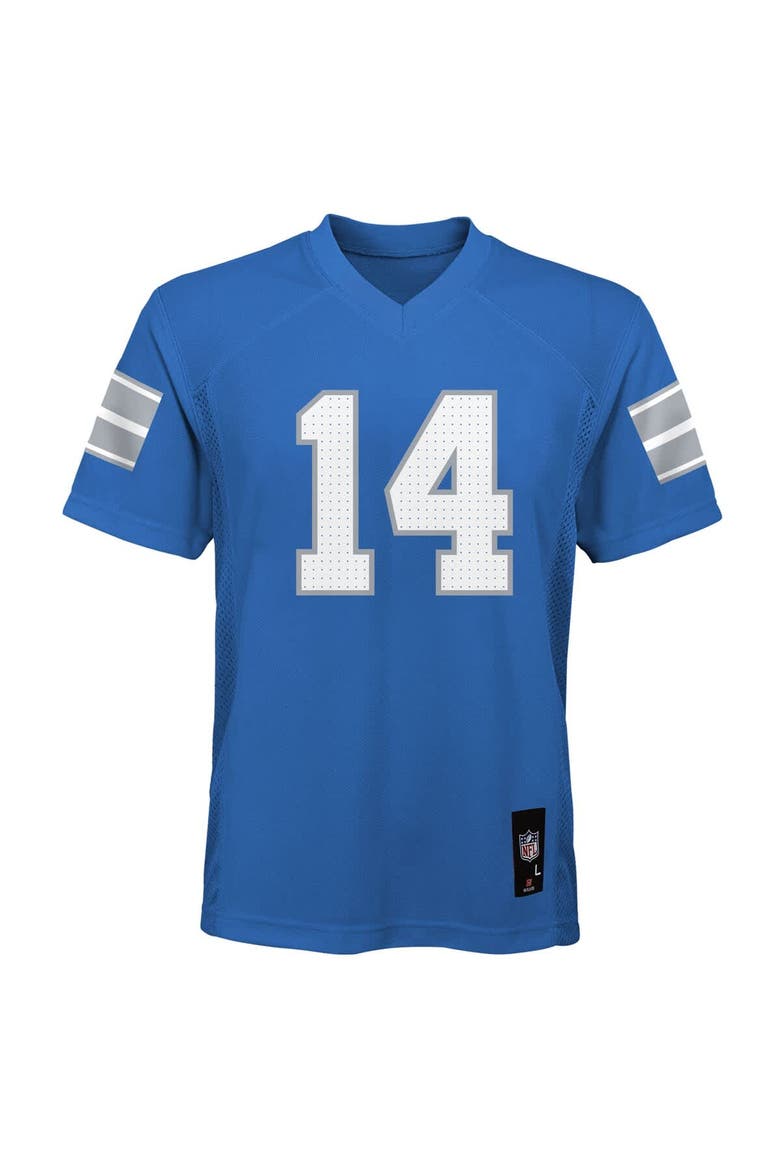 Youth Amon-Ra St. Brown Blue Detroit Lions Replica Player Jersey, Alternate, color, Blue
