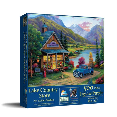 Lake Country Store 500 piece Jigsaw Puzzle for Adults
