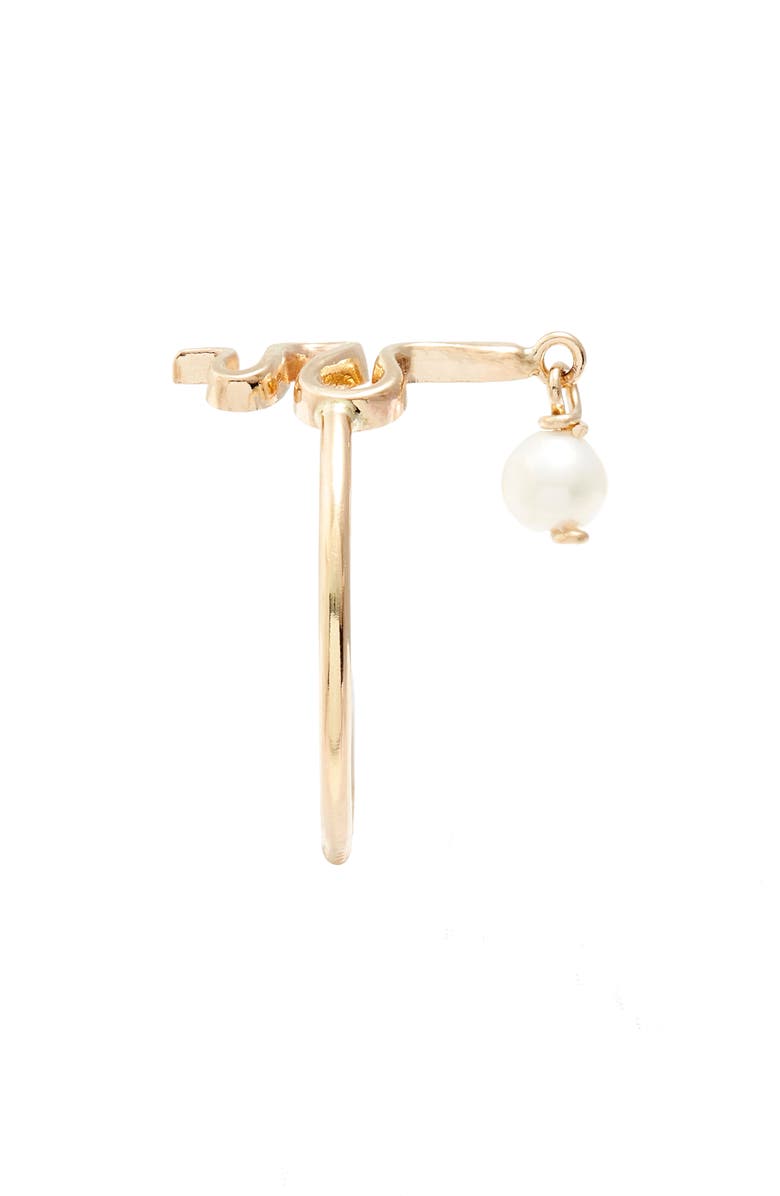 Poppy Finch Serpent Pearl Ring, Alternate, color,