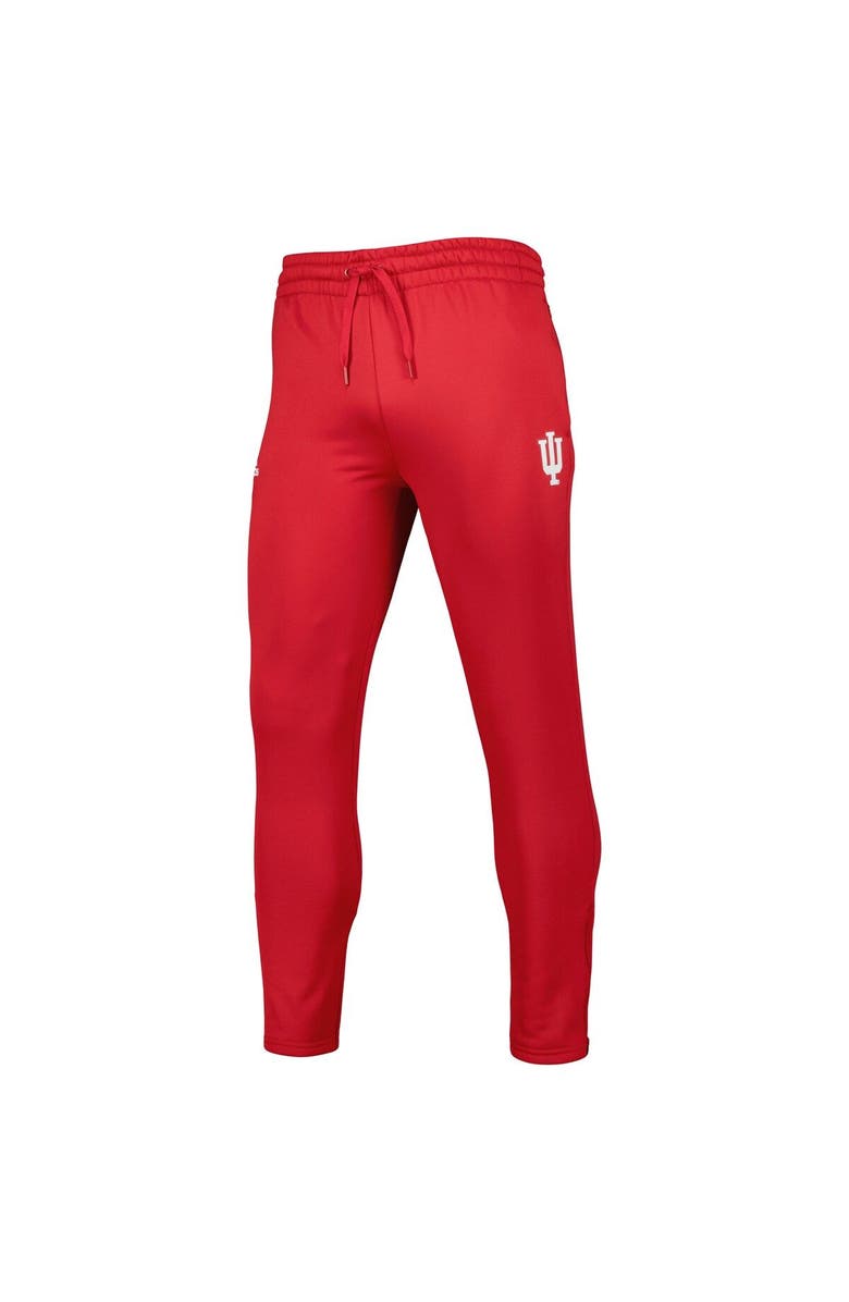 adidas Men's adidas Crimson Indiana Hoosiers AEROREADY Tapered Pants, Alternate, color, Crimson