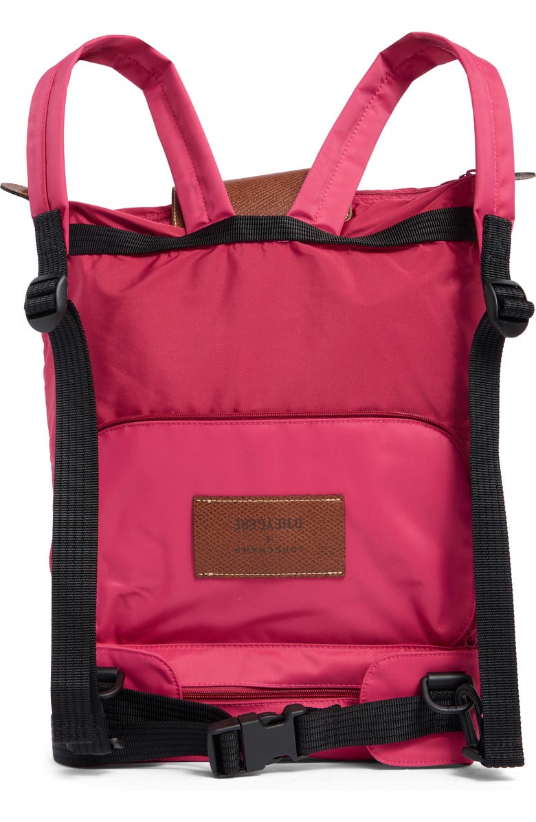 Longchamp x D'heygere Convertible Backpack, Alternate, color, Pink
