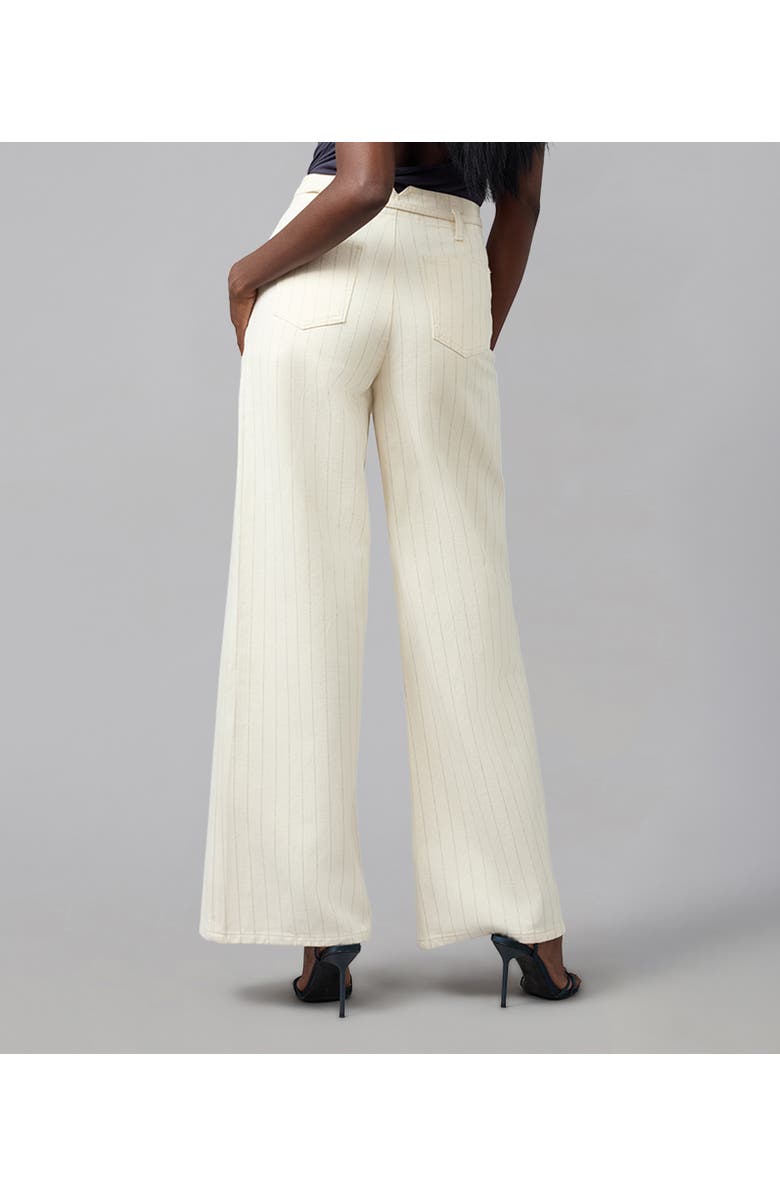 Lola Denim Milan Ultra High Rise Wide Leg Jeans, Alternate, color, Silver Lining