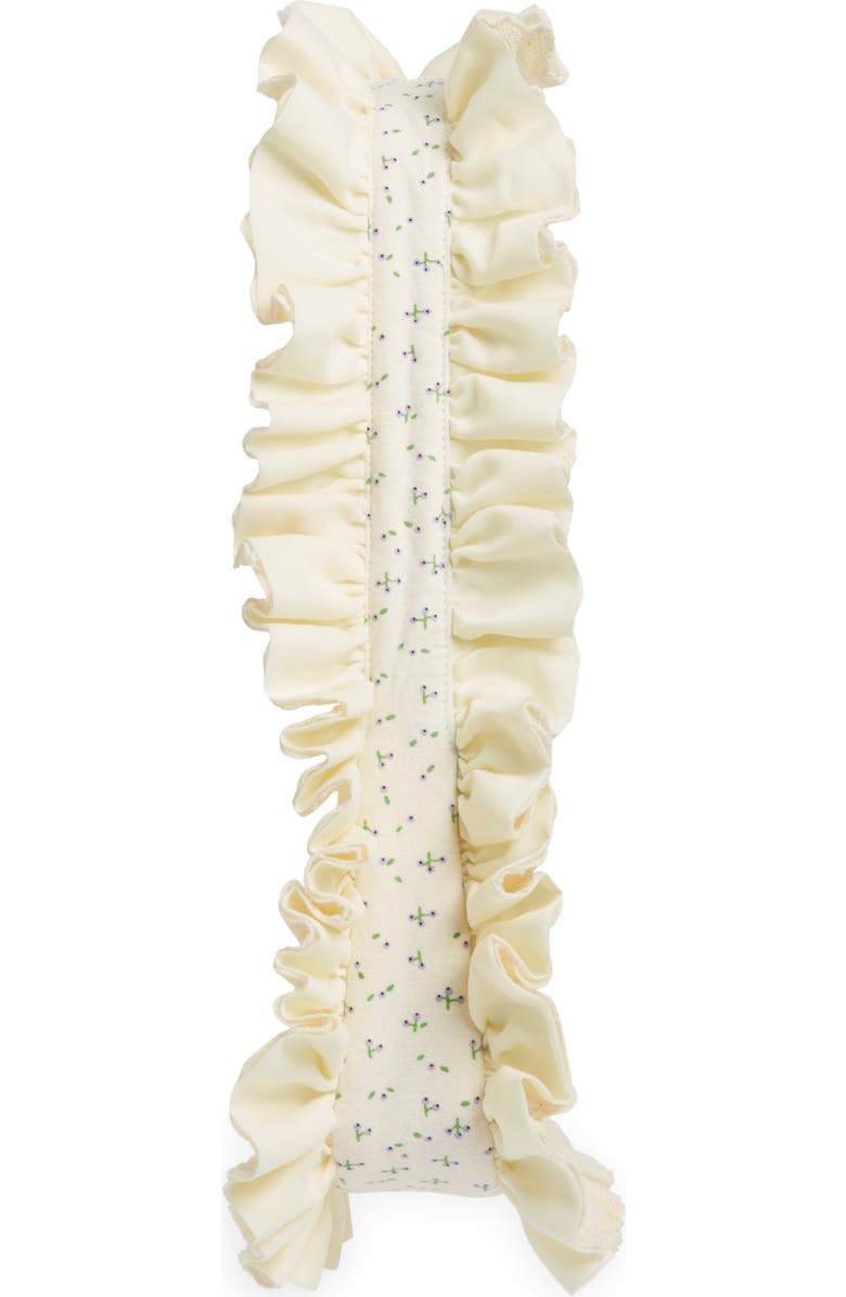 Baggy London Baguette Shoulder Bag, Alternate, color, Pavlova/ Flower