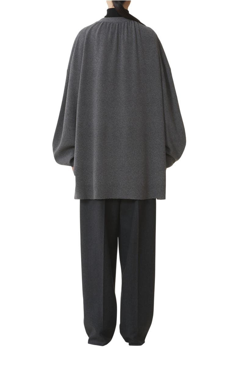 Lanvin Wool And Cashmere Oversized Cardigan, Alternate, color,