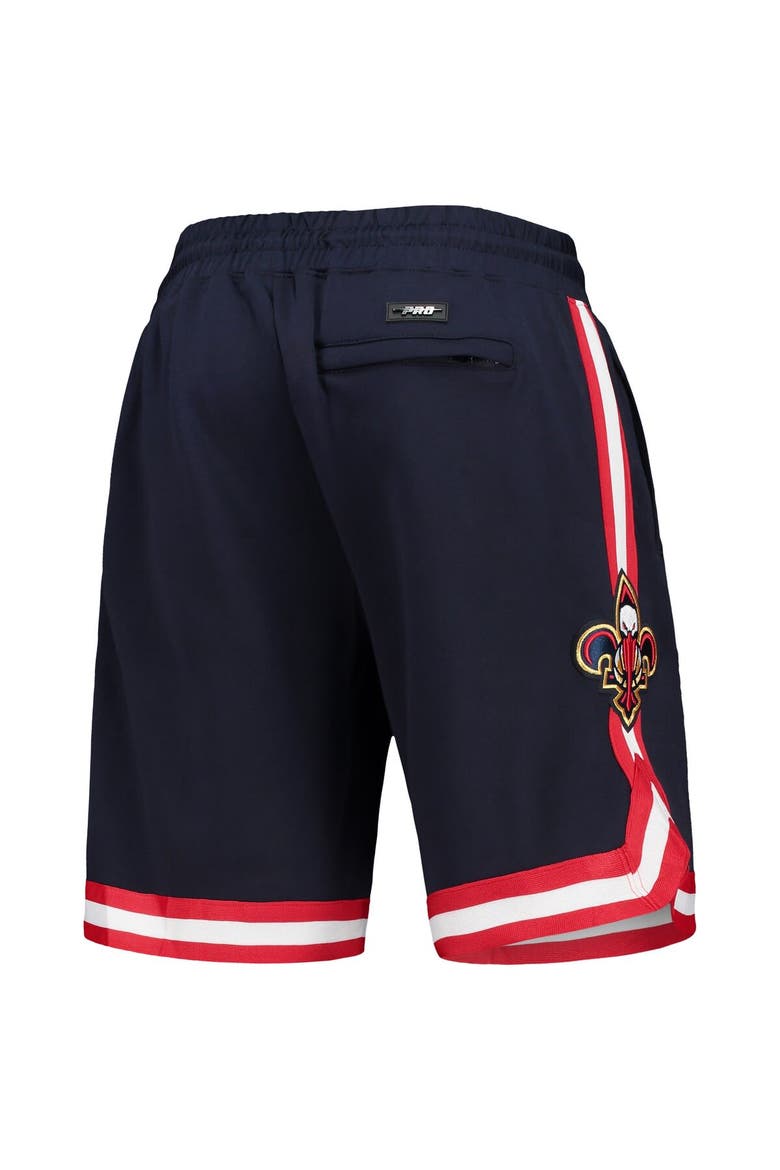 Men's Pro Standard Zion Williamson Navy New Orleans Pelicans Team Logo Player Shorts, Alternate, color, Navy