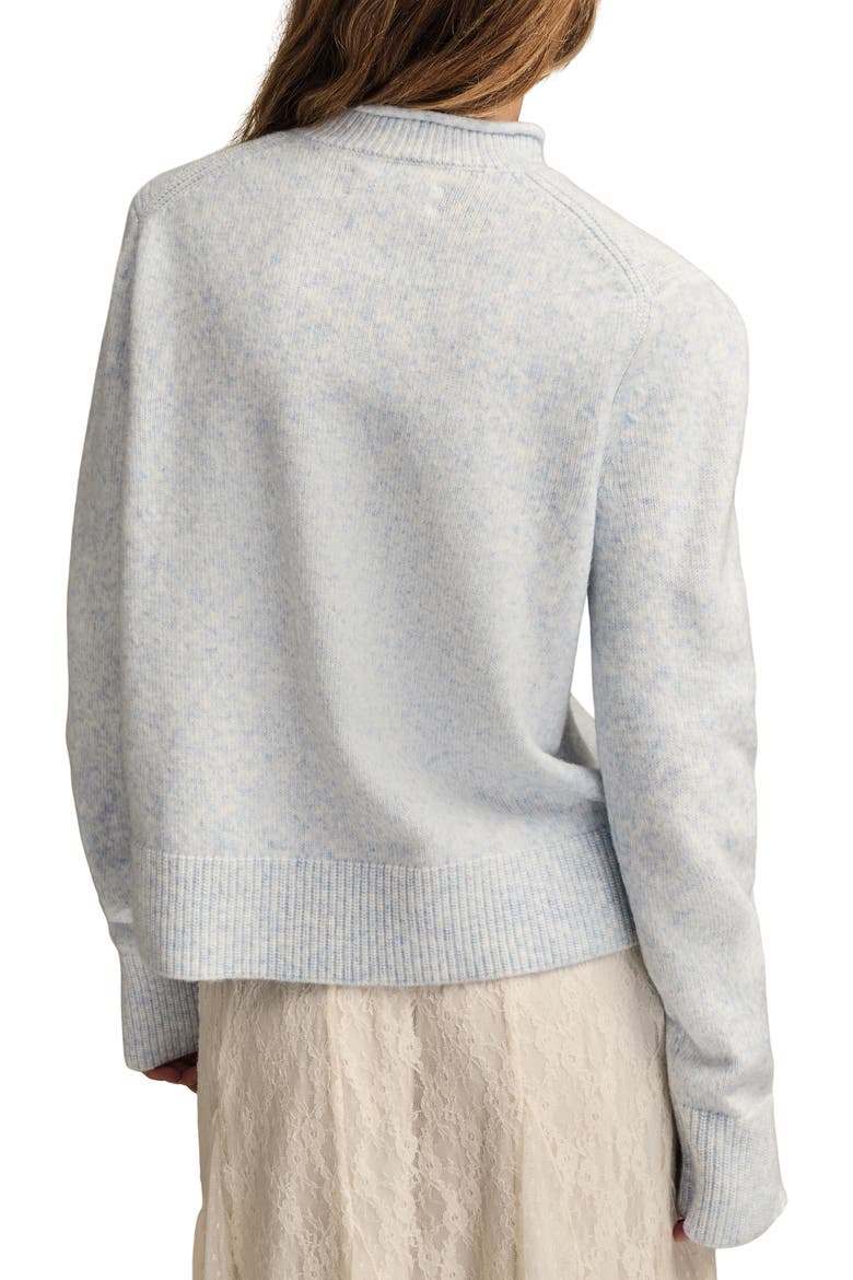 Roll Neck Sweater, Alternate, color, HEATHER