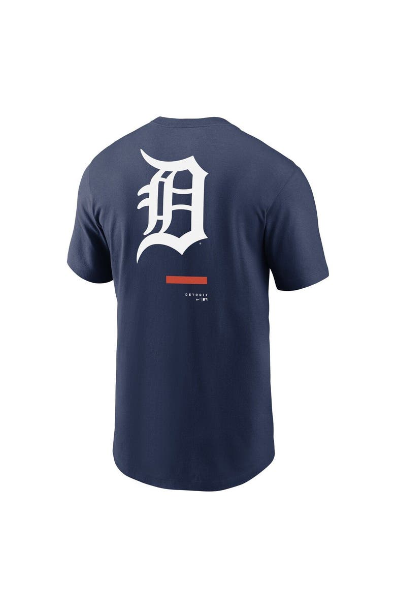 Nike Men's Nike Navy Detroit Tigers Over the Shoulder T-Shirt, Alternate, color, Navy