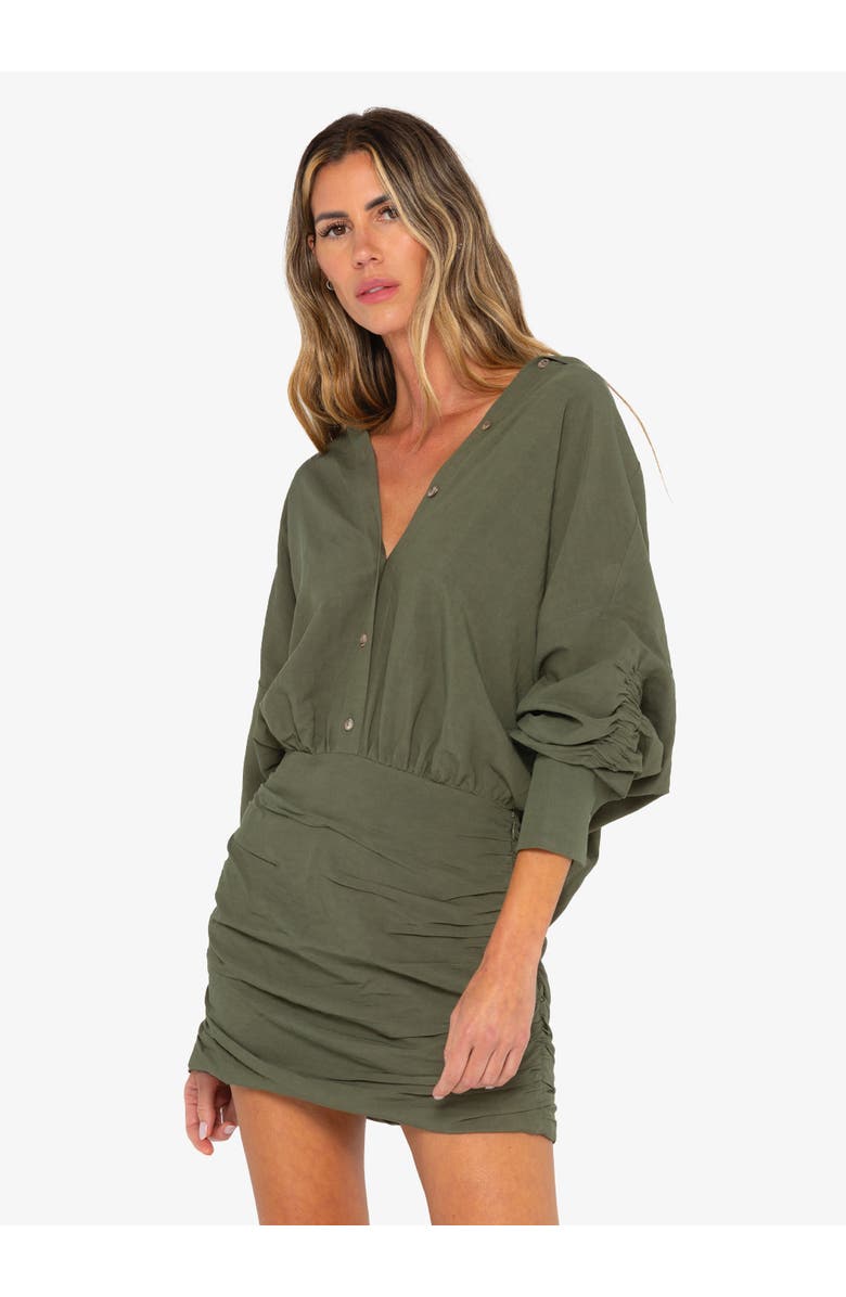 JBQ Vivie Dress, Main, color, Olive
