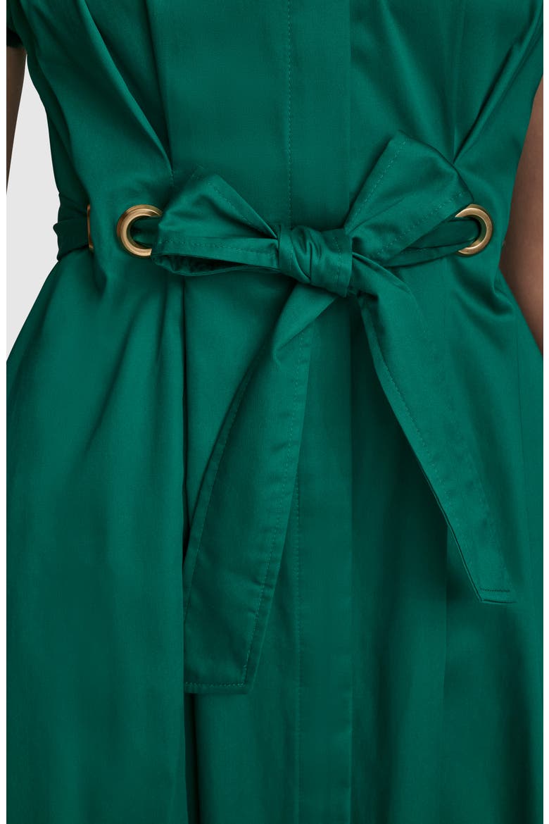 Cotton Midi Shirtdress, Alternate, color, LAWN