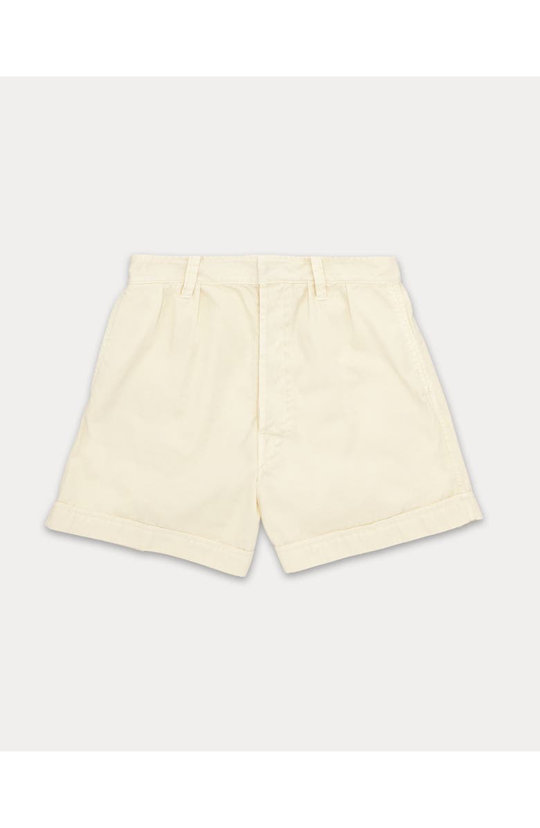 Fortela Bedford Cotton Bermuda Shorts, Main, color, Ecru