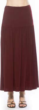 Alexia Admor Aven Drop Waist Maxi Skirt