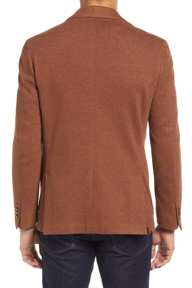 Tom Heathered Knit Sport Coat, Alternate, color, MED BROWN